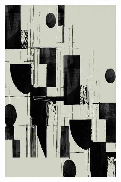 Formas geométricas abstratas de cartissi