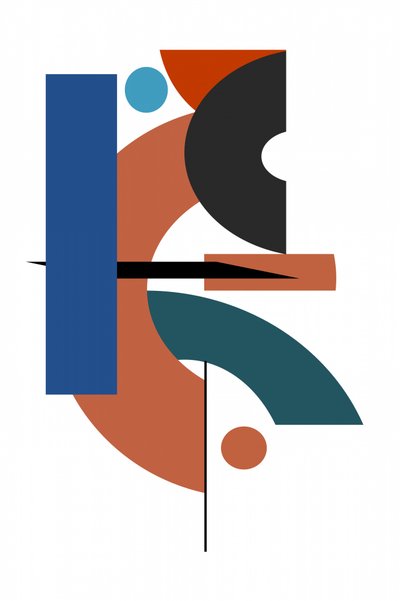 Harmonia geométrica abstrata de cartissi
