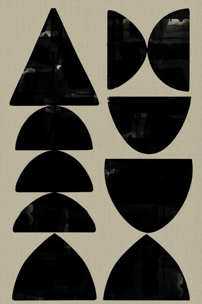 Formas geométricas abstratas de cartissi