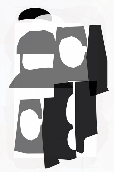 Formas geométricas abstratas de cartissi