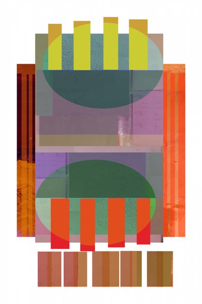 Geometria abstrata em camadas de cartissi