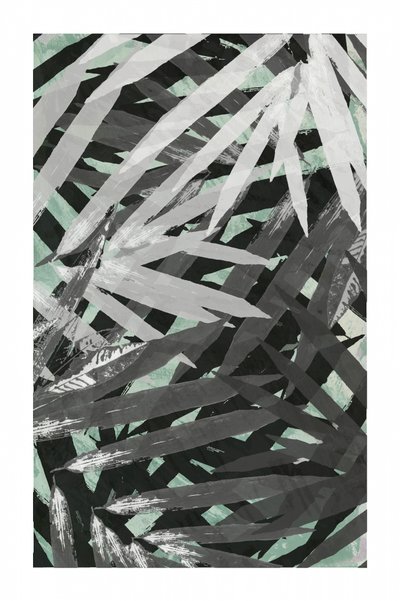 Folhas de palmeira abstratas de cartissi
