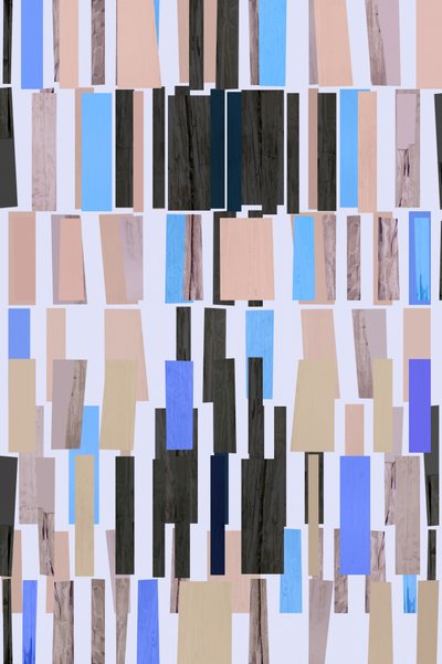 Blocos de madeira abstratos de cartissi