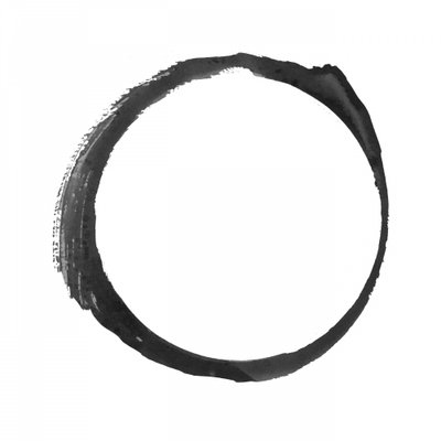 Círculo Zen Abstrato de cartissi