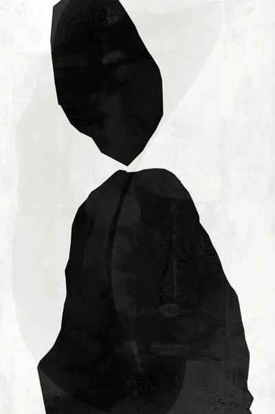 Formas abstratas equilibradas de cartissi