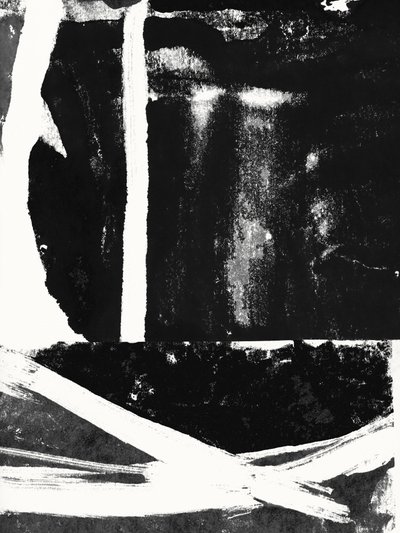 Traços abstratos pretos e brancos de cartissi