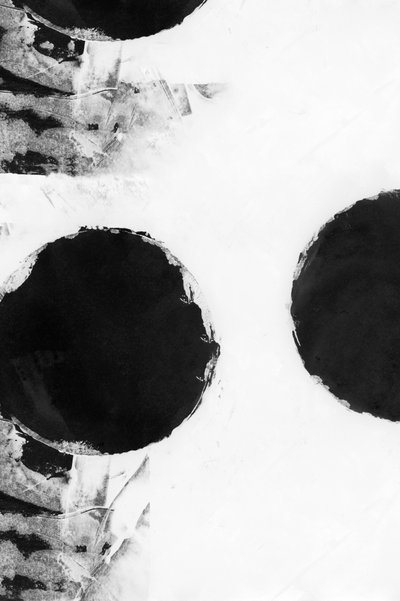 Círculos abstratos em negrito de cartissi
