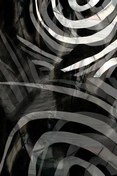 Riscas abstratas arrojadas de cartissi