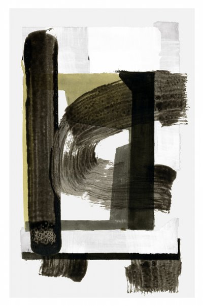 Traços abstratos arrojados de cartissi