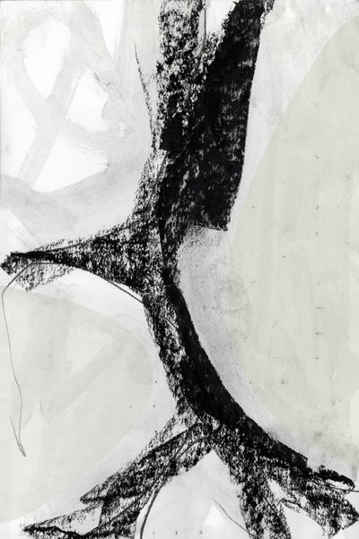 Abstrato monocromático arrojado de cartissi
