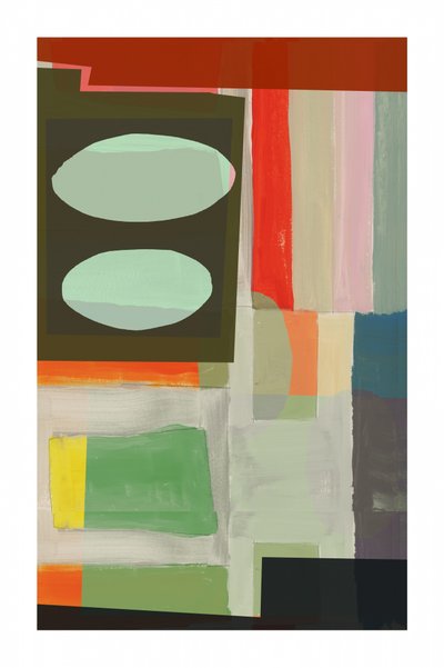 Blocos abstratos coloridos de cartissi