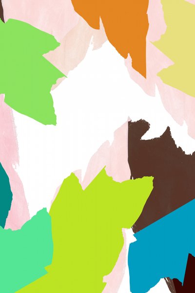 Formas abstratas coloridas de cartissi