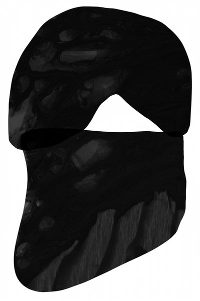 Máscara abstrata escura de cartissi