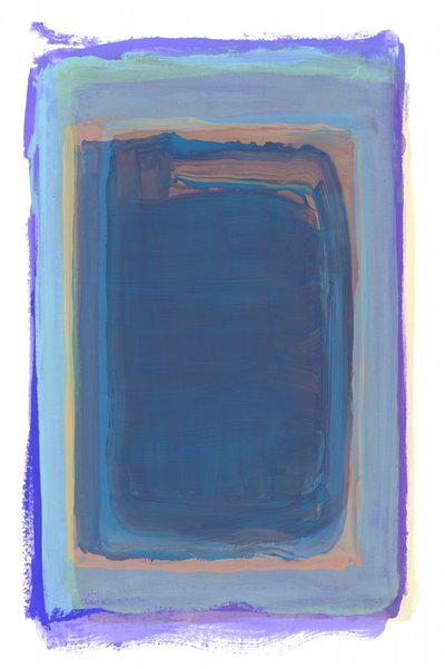 Camadas de Azul Profundo de cartissi
