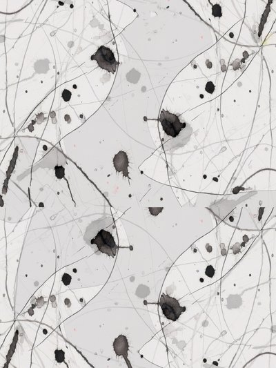Traços de tinta dinâmicos de cartissi