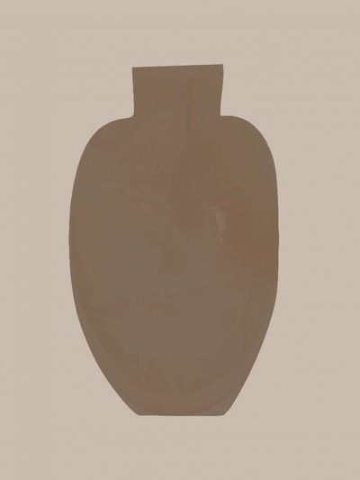 Vaso com formato rústico de cartissi