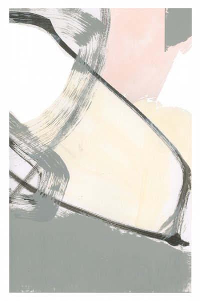 Elegante cinzento e rosa abstrato de cartissi