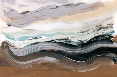 Oceano Fluido - Abstrato de cartissi