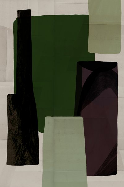 Blocos de cores geométricos de cartissi