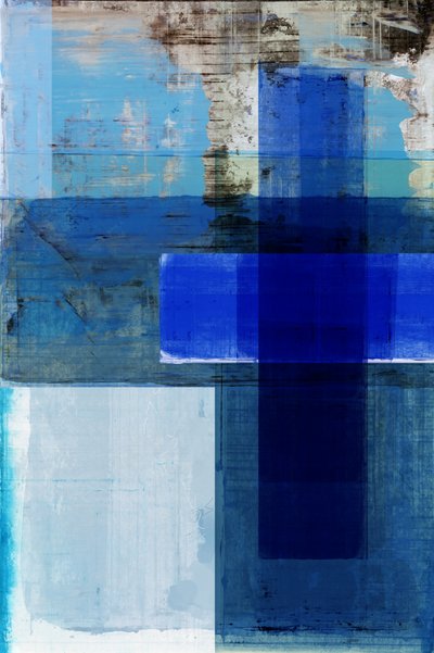 Azul Índigo Abstrato de cartissi