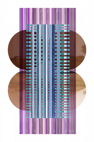 Design abstrato em camadas de cartissi