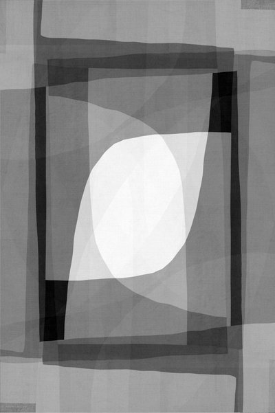 Formas abstratas em camadas de cartissi