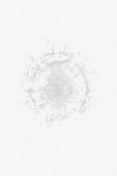 Explosão de tinta minimalista de cartissi