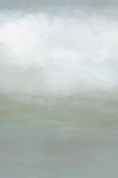 Paisagem abstrata enevoada de cartissi