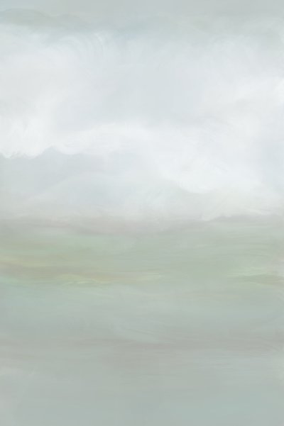Paisagem serena e enevoada de cartissi