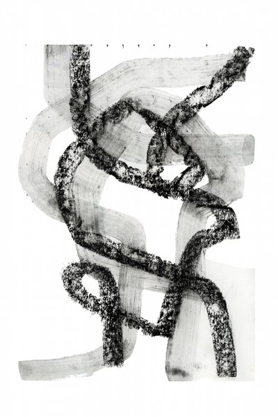 Traços abstratos modernos de cartissi