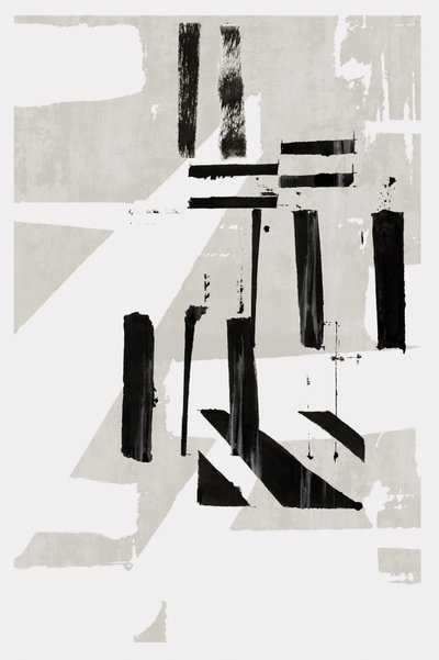 Linhas abstratas monocromáticas de cartissi