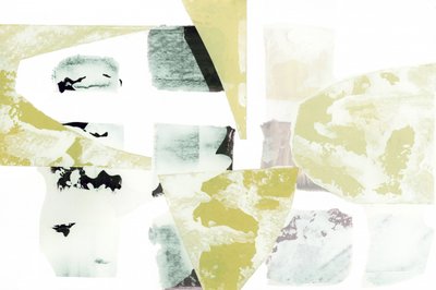 Formas abstratas em tons suaves de cartissi