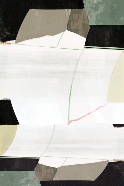 Abstrato geométrico em tons suaves de cartissi