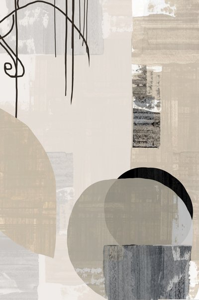 Formas abstratas neutras de cartissi