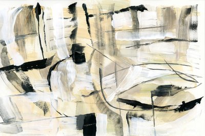 Traços abstratos neutros de cartissi