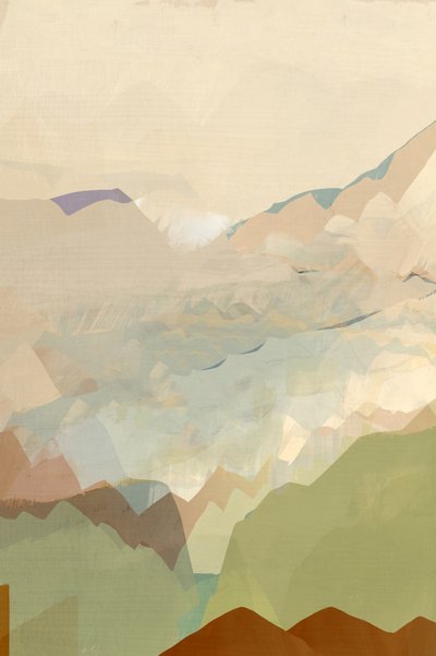 Paisagem montanhosa tranquila de cartissi
