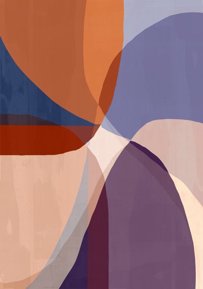 Camadas abstratas serenas de cartissi