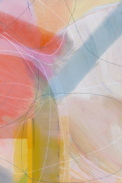 Fluxo abstrato suave de cartissi