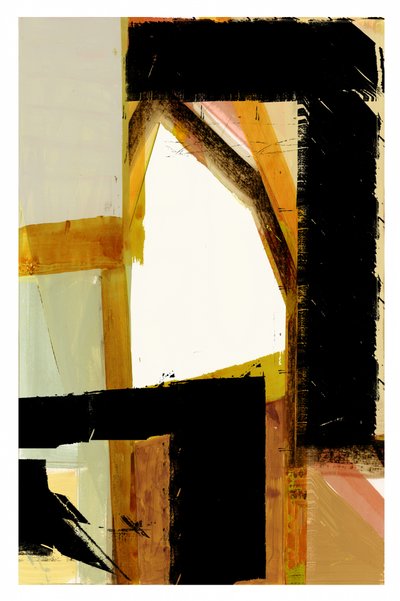 Arte abstrata estruturada de cartissi
