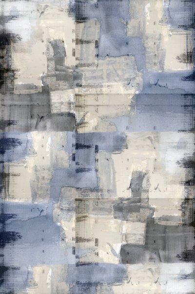 Abstração em cinzento-azulado texturado de cartissi