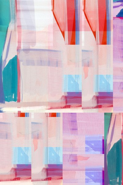 Blocos abstratos vibrantes de cartissi