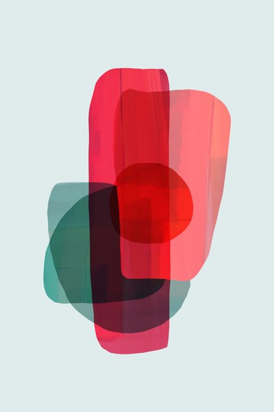 Camadas abstratas vibrantes de cartissi