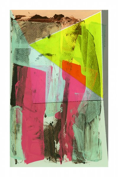 Camadas abstratas vibrantes de cartissi