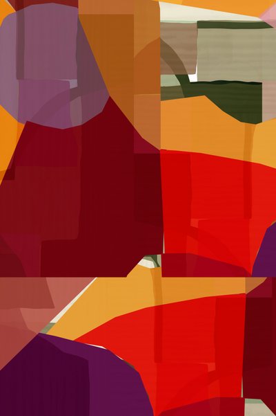 Camadas abstratas vibrantes de cartissi