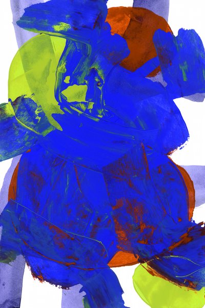 Camadas abstratas vibrantes de cartissi