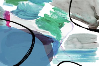 Camadas abstratas vibrantes de cartissi