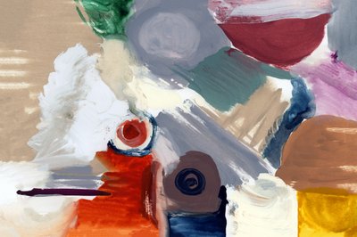 Traços abstratos vibrantes de cartissi