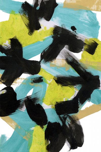 Traços abstratos vibrantes de cartissi