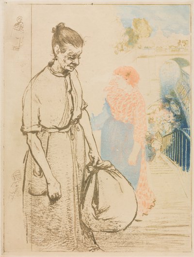 Lavadeiras de circle of Kenkō Shōkei