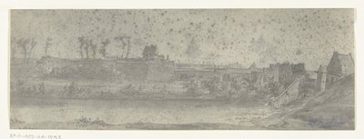 Vista de Maastricht, 1672
Fotografias de desenhos da invasão francesa dos Países Baixos em 1672 por Adam Frans van der Meulen guardadas na Manufacture des Gobelins (título da série) de frères Moreau
